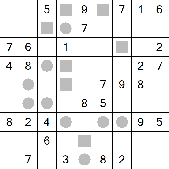 Even-Odd Sudoku - Difficile