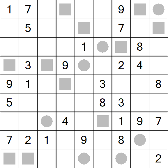 Even-Odd Sudoku - Hard
