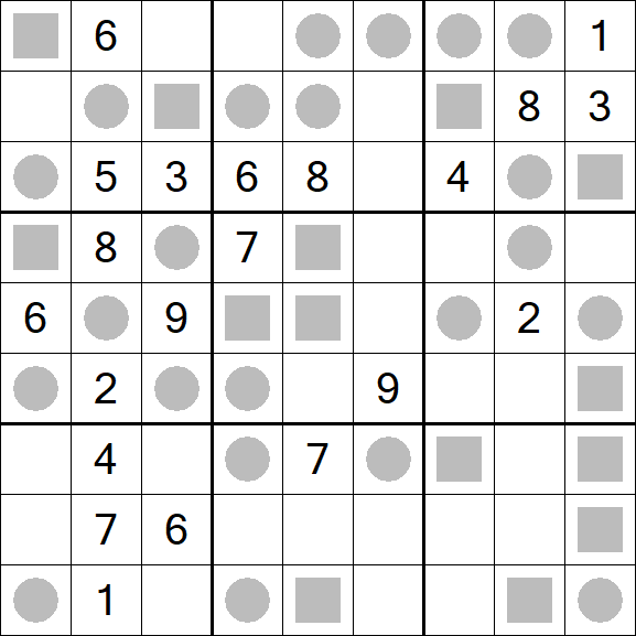 Even-Odd Sudoku - Hard