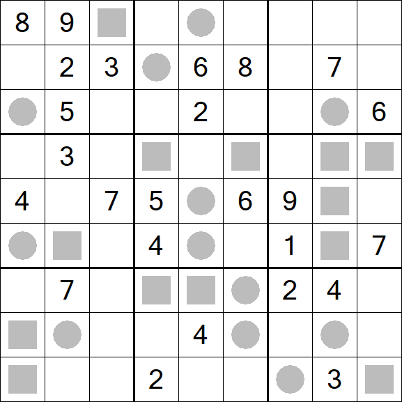 Even-Odd Sudoku - Hard