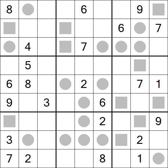 Even-Odd Sudoku - Hard