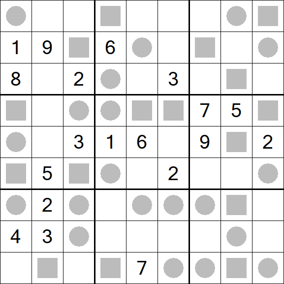Even-Odd Sudoku - Hard