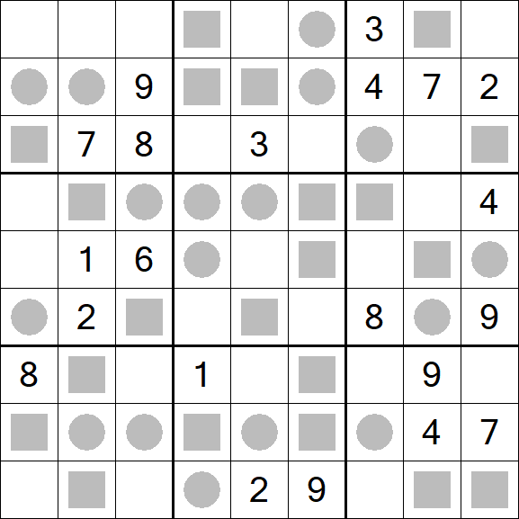 Even-Odd Sudoku - Hard