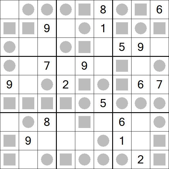 Even-Odd Sudoku - Hard