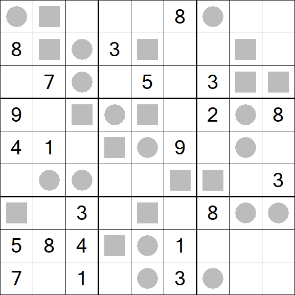 Even-Odd Sudoku - Hard