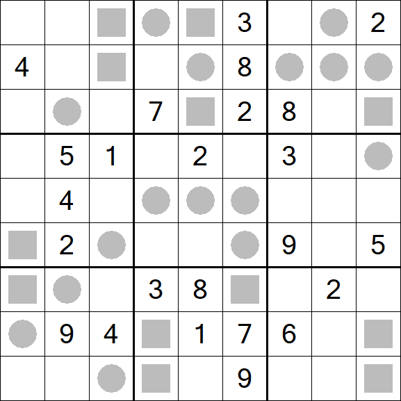 Even-Odd Sudoku - Hard