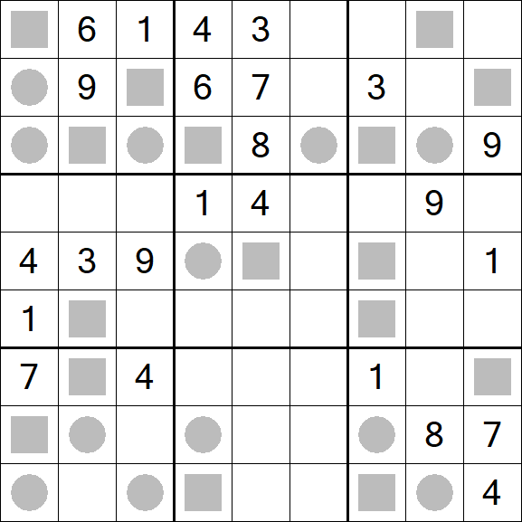 Even-Odd Sudoku - Hard