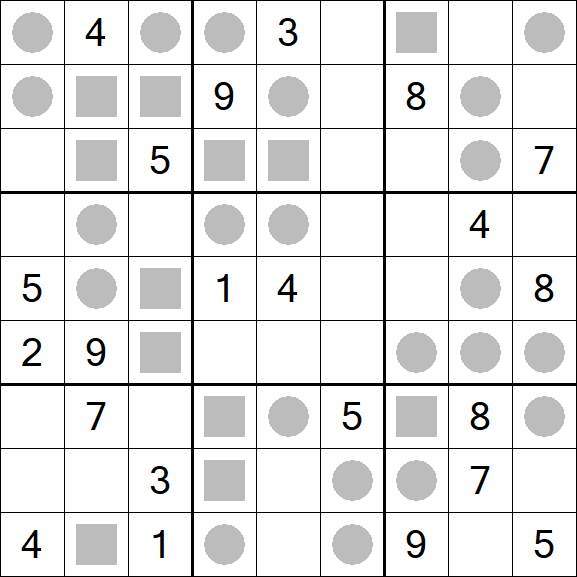 Even-Odd Sudoku - Hard