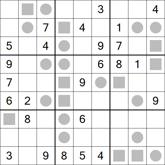 Even-Odd Sudoku - Hard