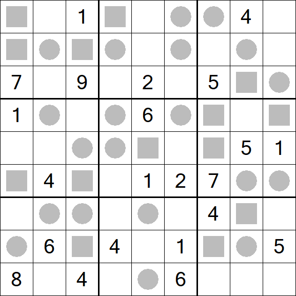 Even-Odd Sudoku - Hard