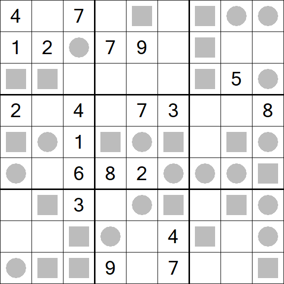 Even-Odd Sudoku - Hard