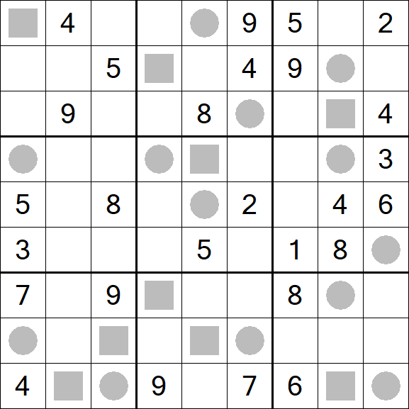 Even-Odd Sudoku - Hard