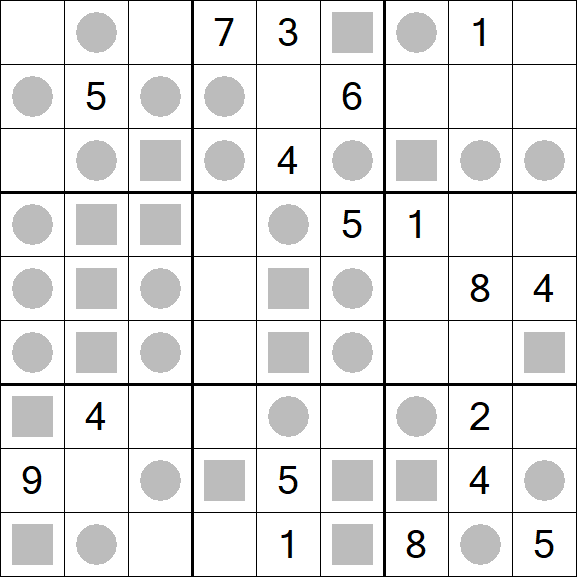 Even-Odd Sudoku - Hard