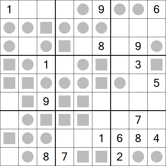 Even-Odd Sudoku - Hard