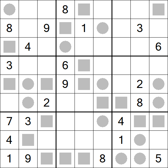 Even-Odd Sudoku - Hard