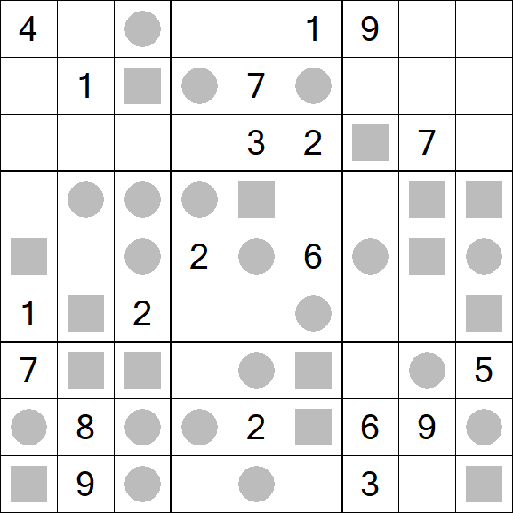 Even-Odd Sudoku - Hard