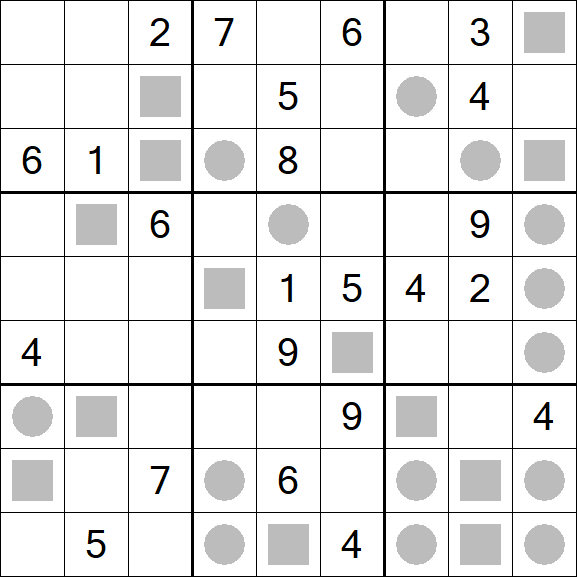 Even-Odd Sudoku - Hard