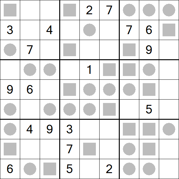Even-Odd Sudoku - Hard