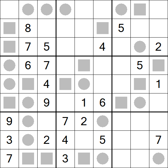 Even-Odd Sudoku - Hard