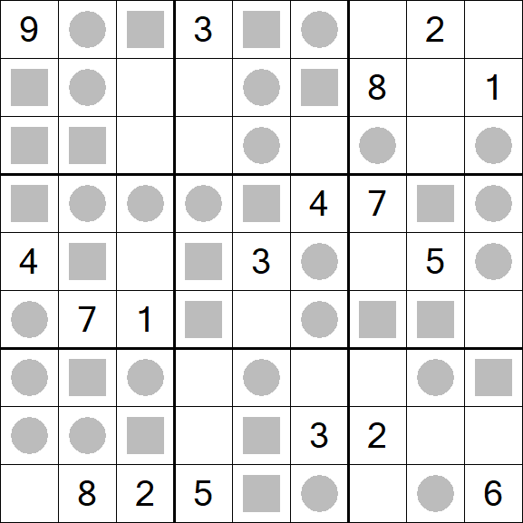 Even-Odd Sudoku - Hard