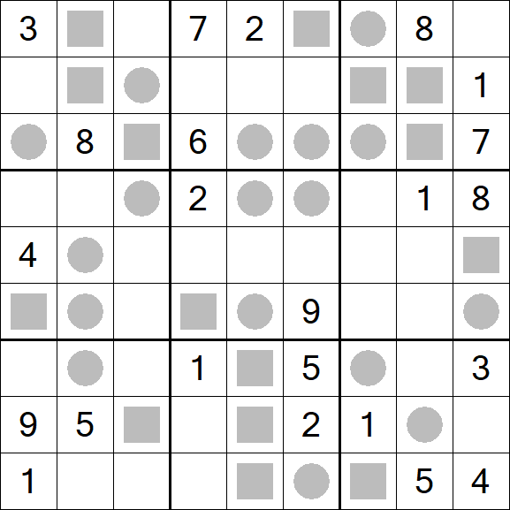 Even-Odd Sudoku - Hard
