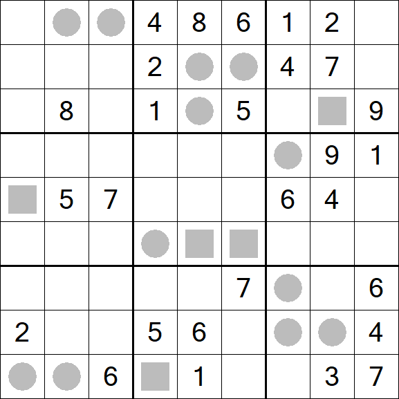 Even-Odd Sudoku - Hard