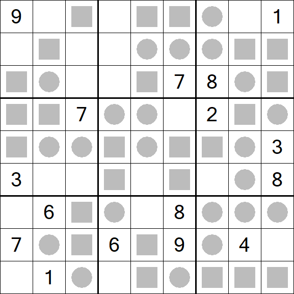 Even-Odd Sudoku - Hard