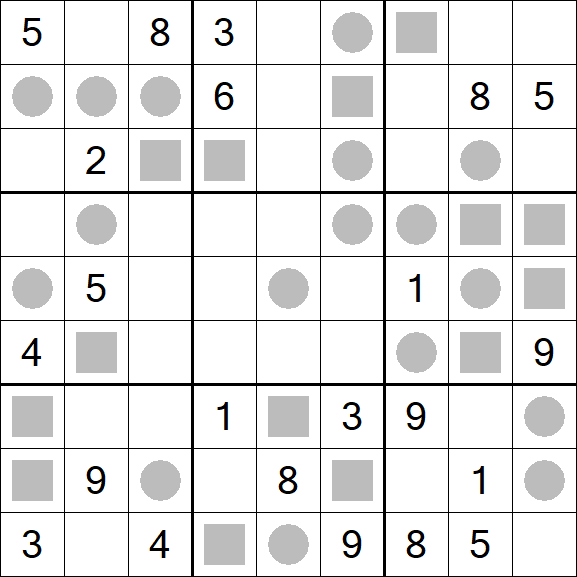 Even-Odd Sudoku - Hard