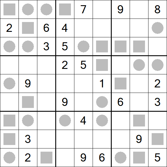 Even-Odd Sudoku - Hard