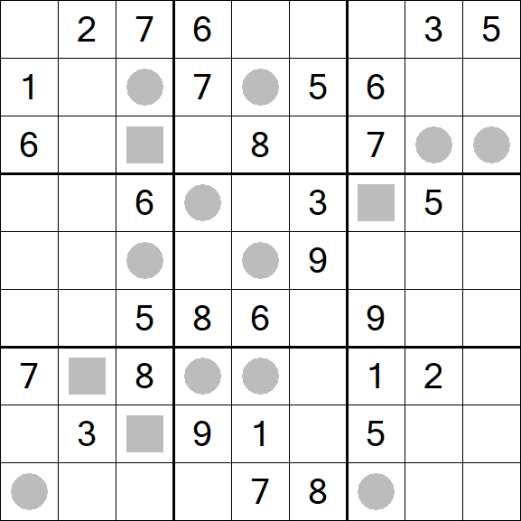 Even-Odd Sudoku - Hard