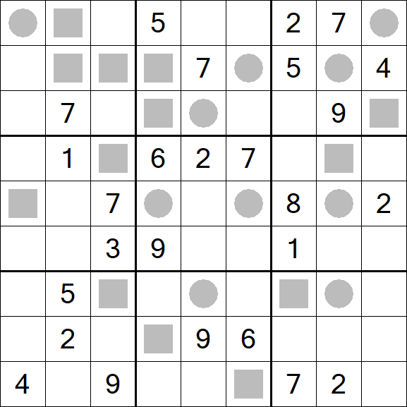 Even-Odd Sudoku - Hard