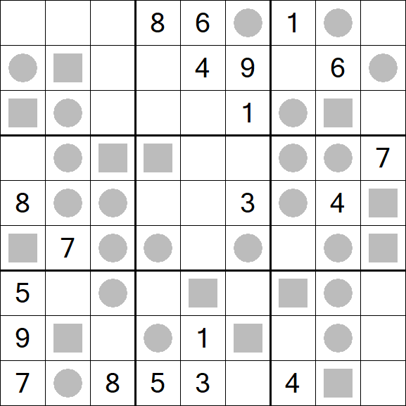 Even-Odd Sudoku - Hard