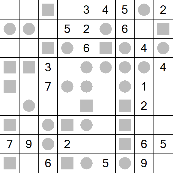 Even-Odd Sudoku - Hard