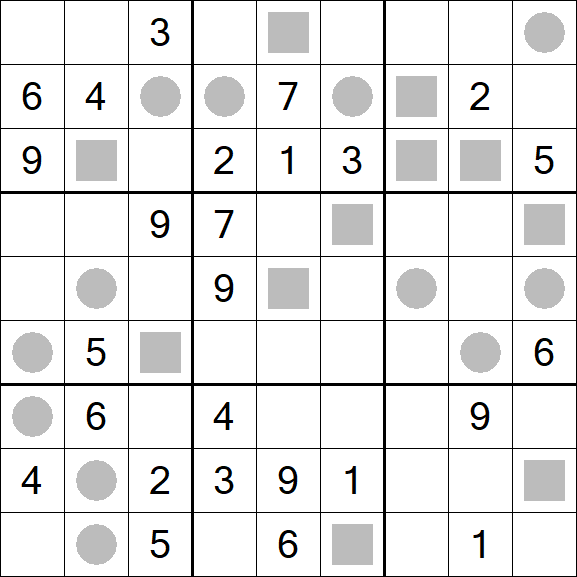 Even-Odd Sudoku - Hard
