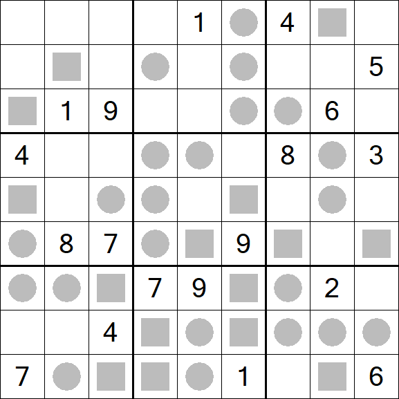 Even-Odd Sudoku - Hard