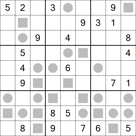 Even-Odd Sudoku - Hard