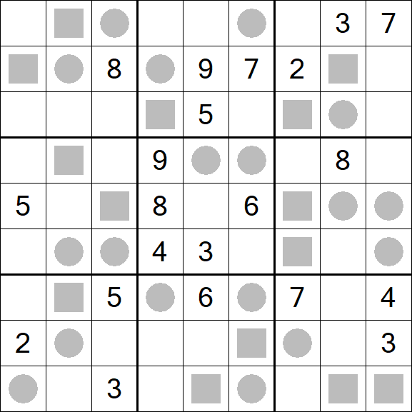Even-Odd Sudoku - Hard