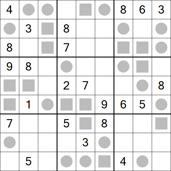 Even-Odd Sudoku - Hard