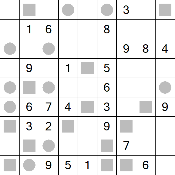Even-Odd Sudoku - Hard