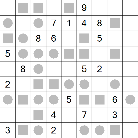 Even-Odd Sudoku - Hard