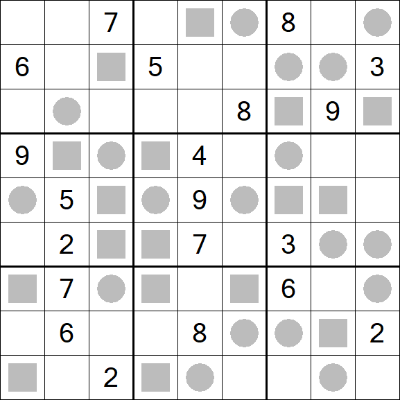 Even-Odd Sudoku - Hard