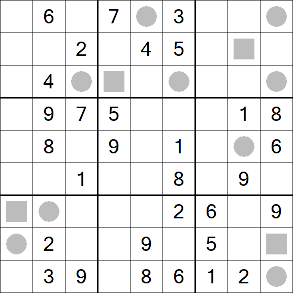 Even-Odd Sudoku - Hard