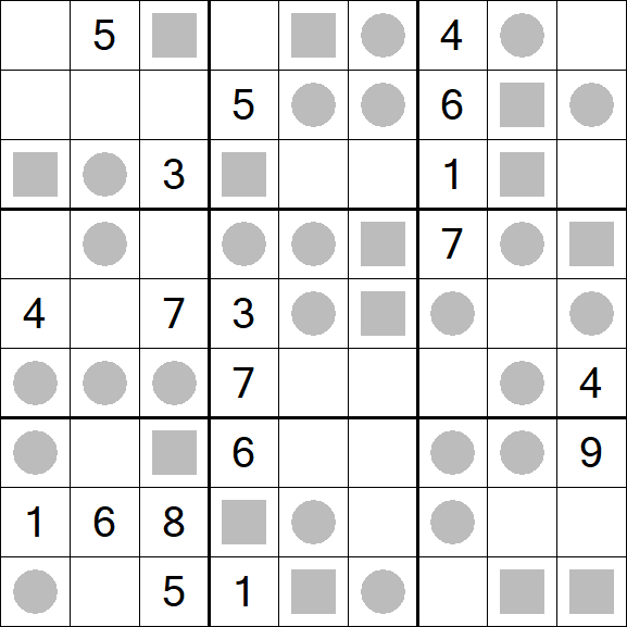 Even-Odd Sudoku - Hard