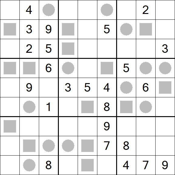 Even-Odd Sudoku - Hard
