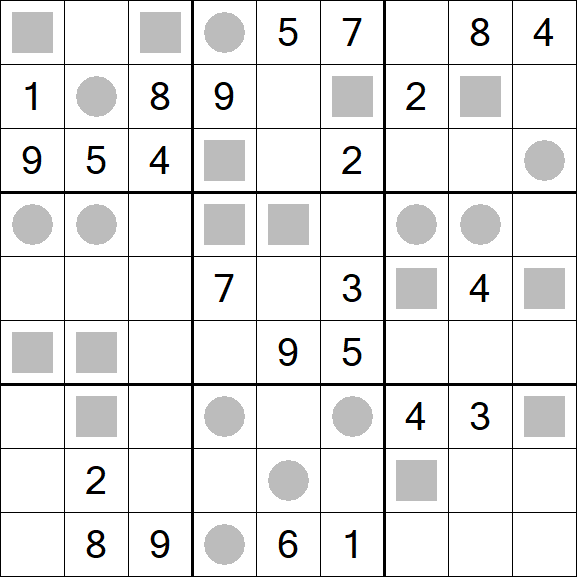 Even-Odd Sudoku - Hard