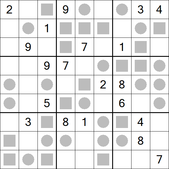 Even-Odd Sudoku - Hard