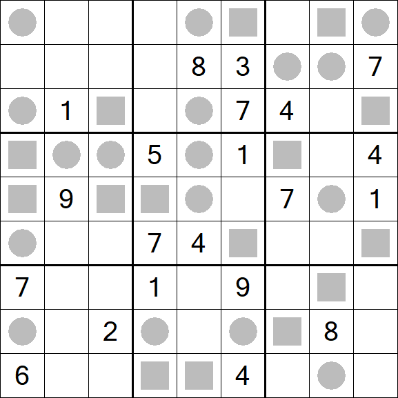 Even-Odd Sudoku - Hard