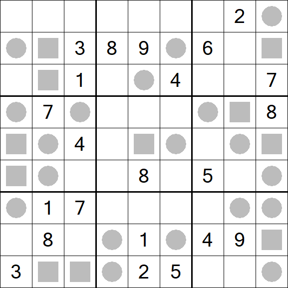Even-Odd Sudoku - Hard