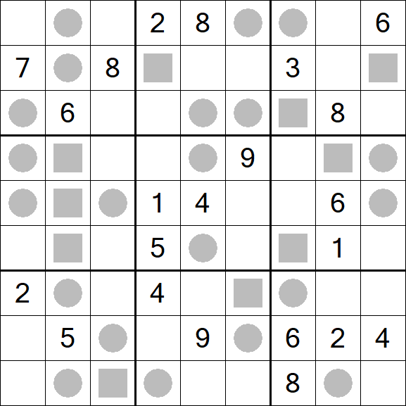 Even-Odd Sudoku - Hard