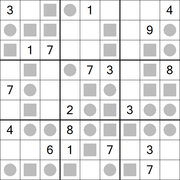 Even-Odd Sudoku - Hard